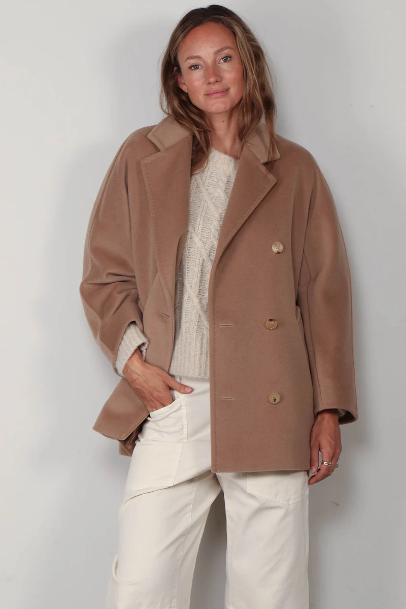 Max Mara - jas - Rebus - camel