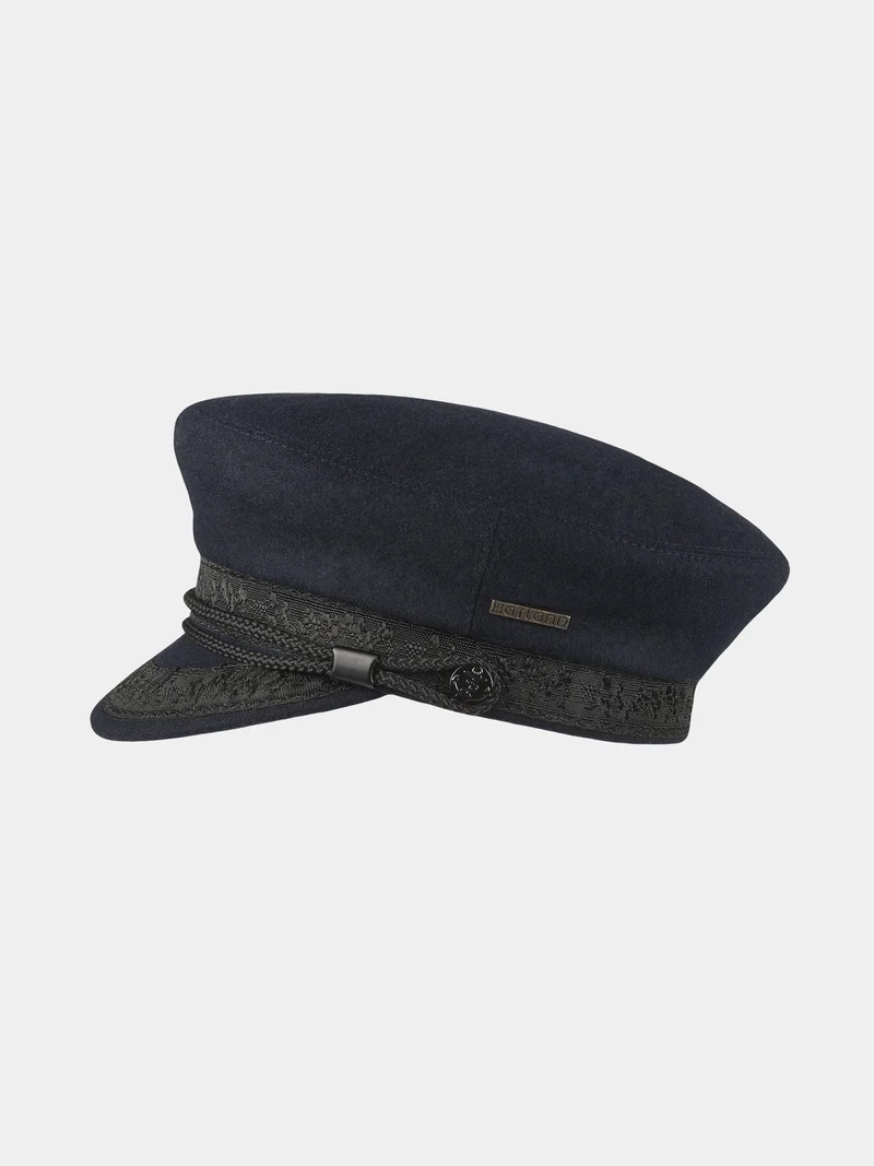 Marin Imper - Stijlvolle schipperspet - Marine blauw