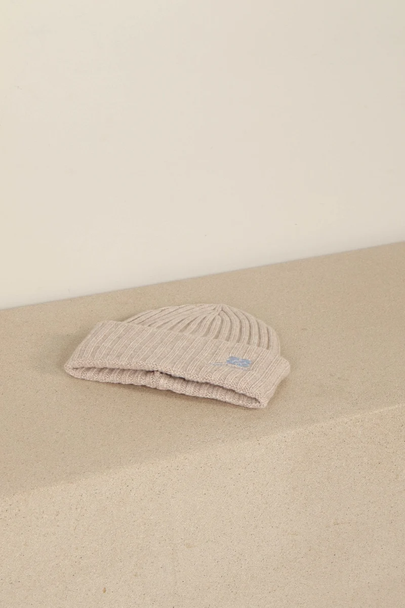 Ganni - Muts - Core Future Wool Knit Bennie - Sand