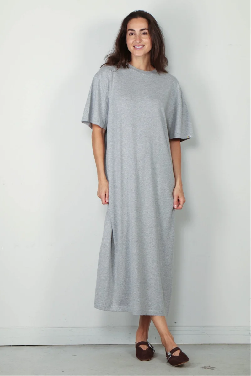 Extreme Cashmere - jurk - 321 Kris - grey