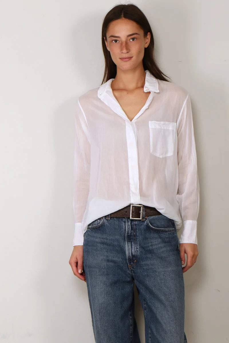Forte_Forte - Blouse - 9907 my shirt - Bianco