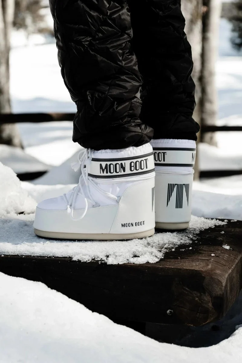 Moon Boot - Mb Icon Low Nylon80d1409340 - A009white Mono