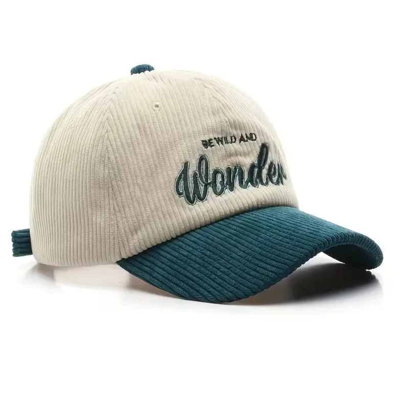 Baseball Cap met Geborduurde Letters - StreetPeak