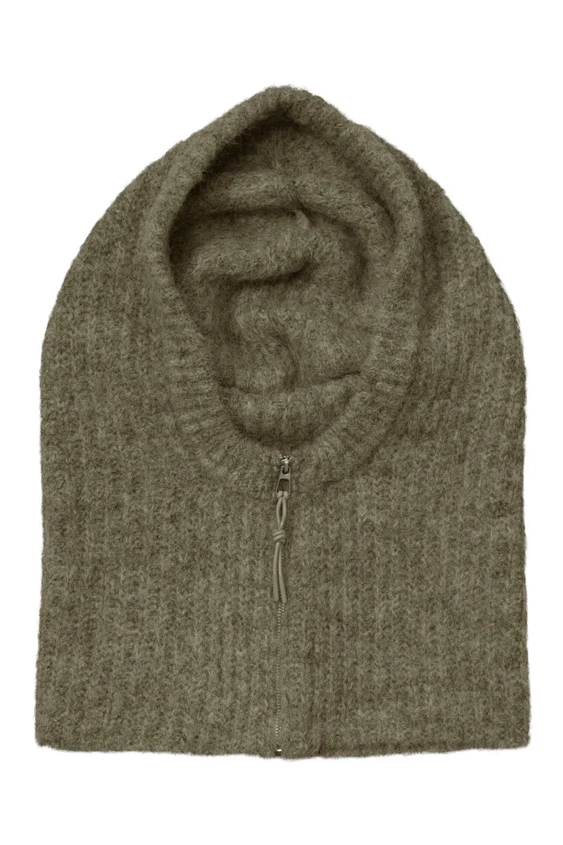 Object - Objmilu Zip Balaclava - 5161673 Eucalyptus