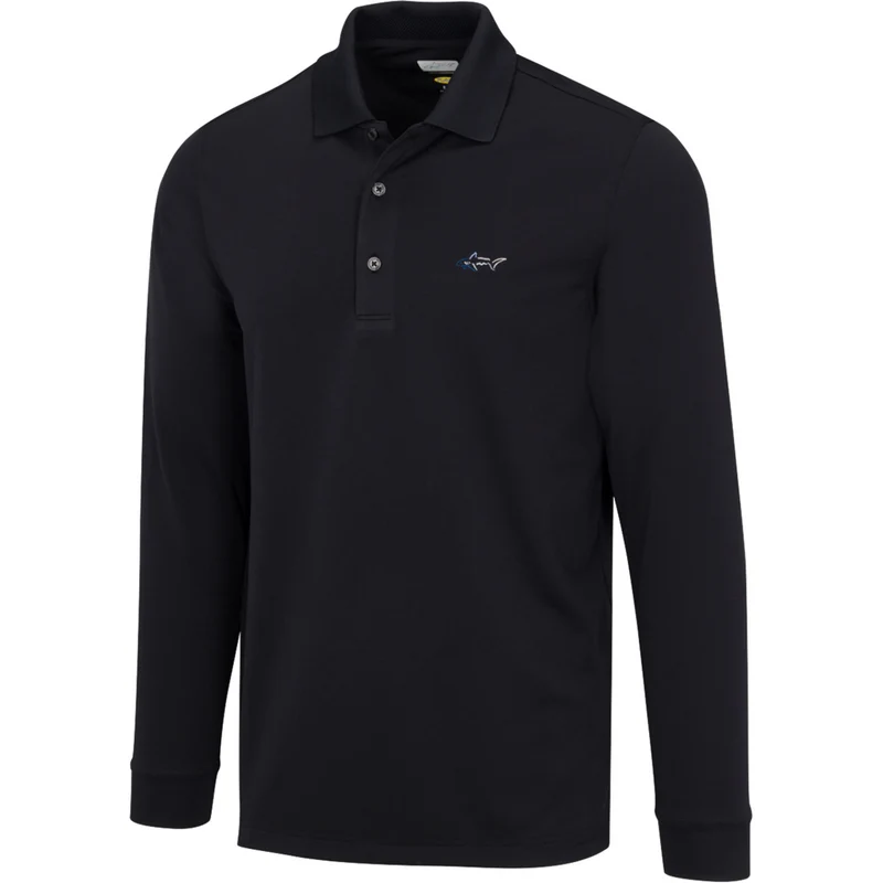Greg Norman heren polo Zwart