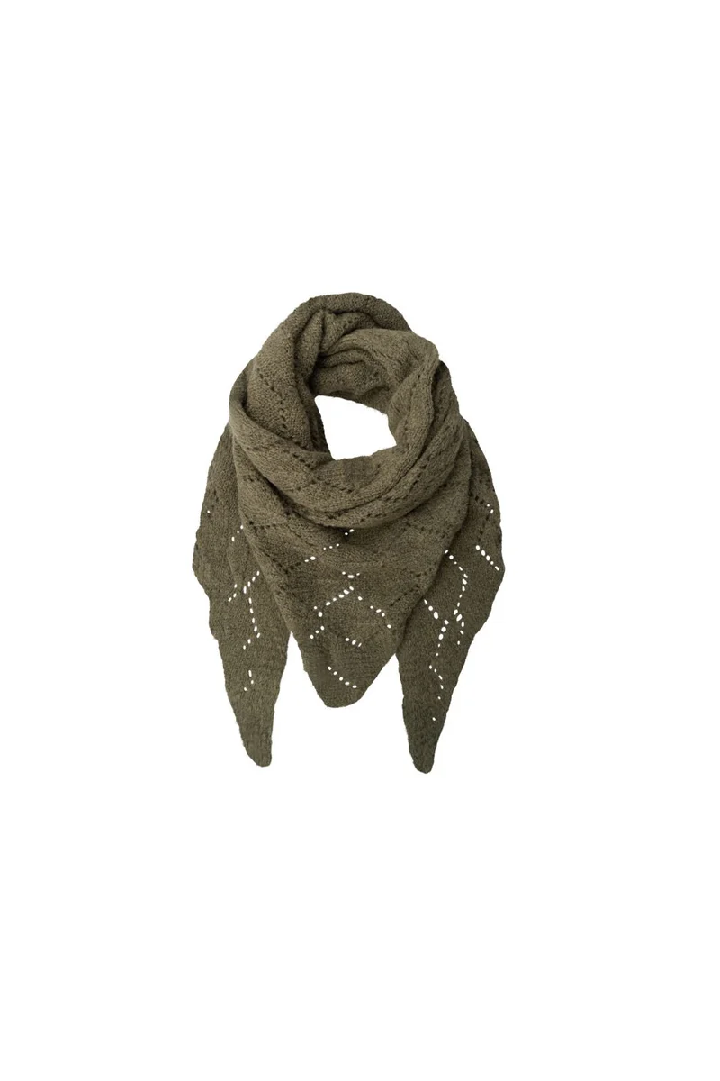 Black Colour - Bcadelina Scarf 208449 - Army