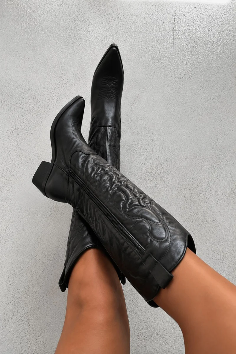 Bloom - Sedum Boots - Black