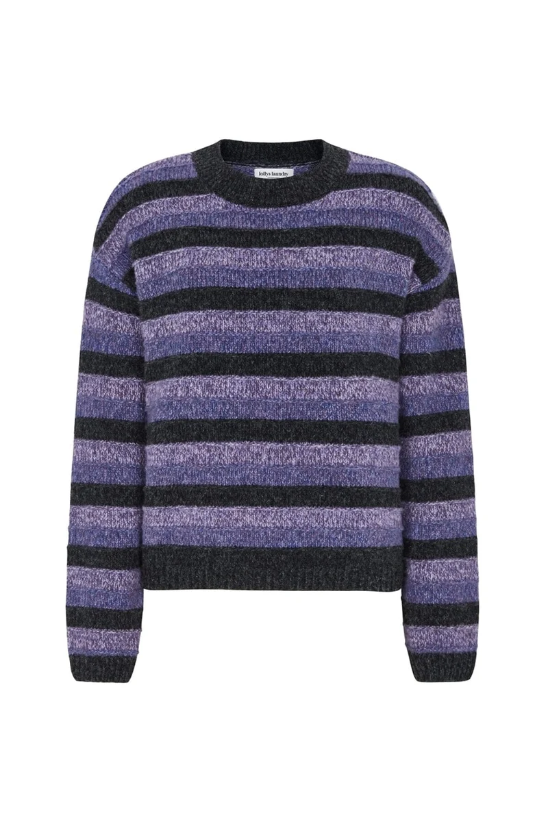 Lollys Laundry - Maciell Knit Jumper Ls 26413-5024 - 52 - Lavender