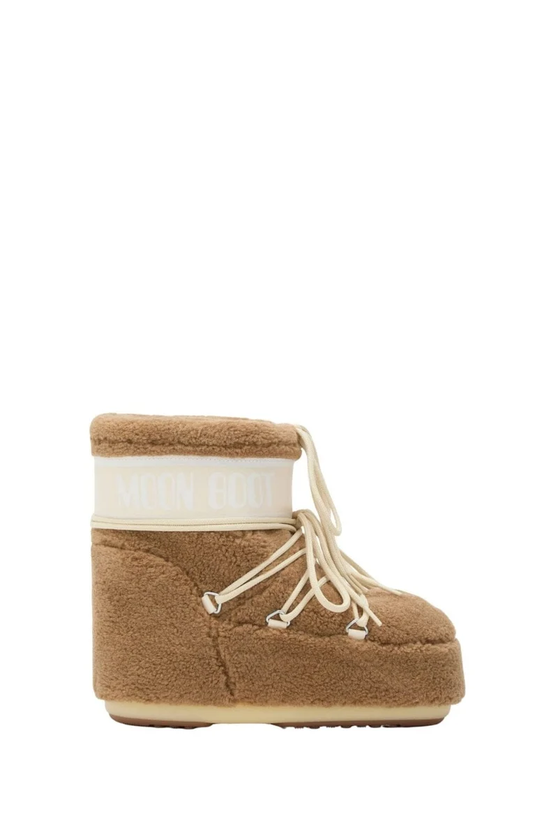Moon Boot - Icon Low Fleece Jr 80D1409700 - M047 Camel
