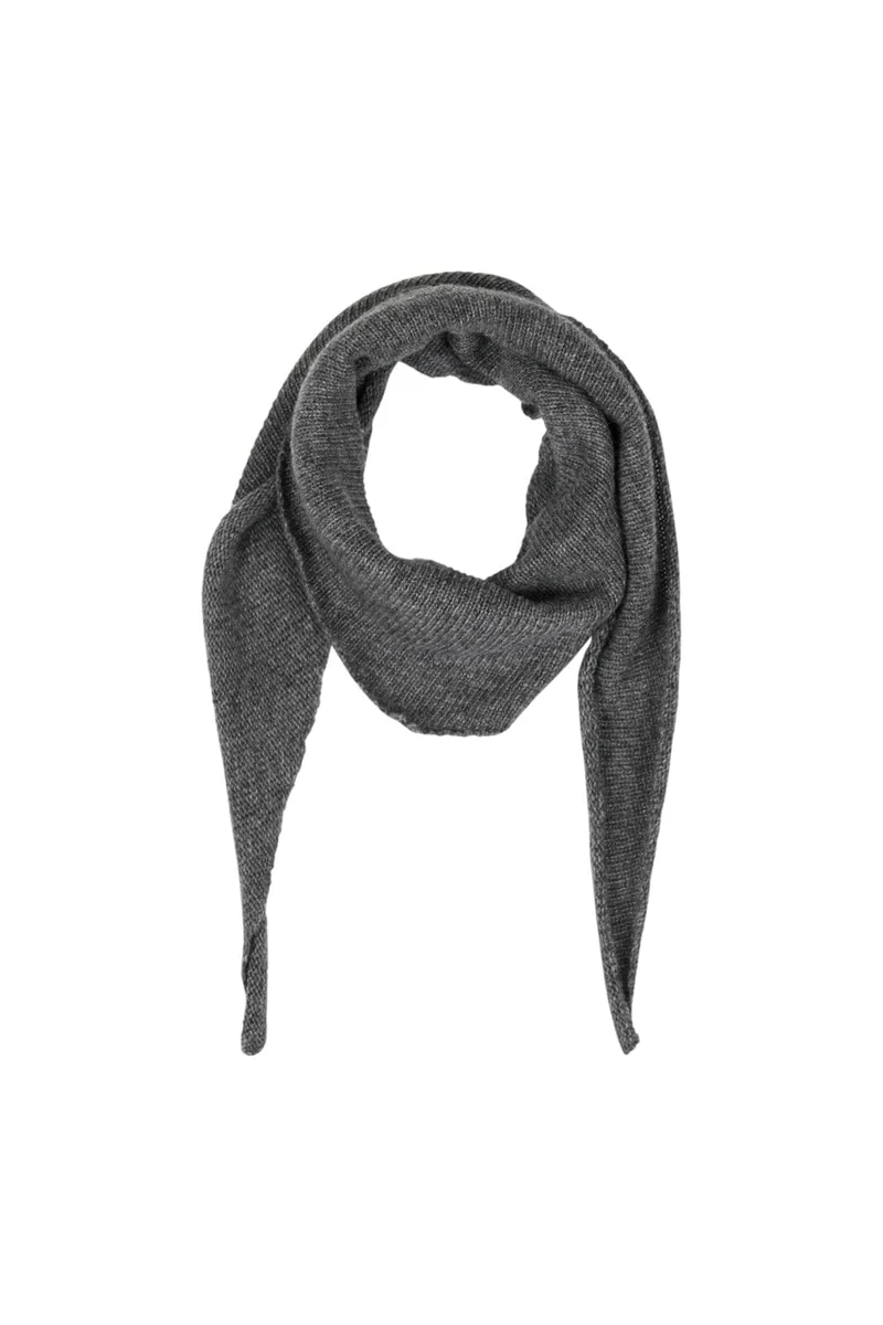 Neo Noir - Misty Knit Scarf 160628 - 136 - Antracit Melange