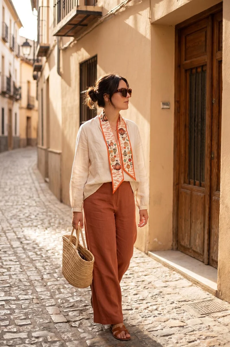 A-bee - Zephyra Scarf - Orange