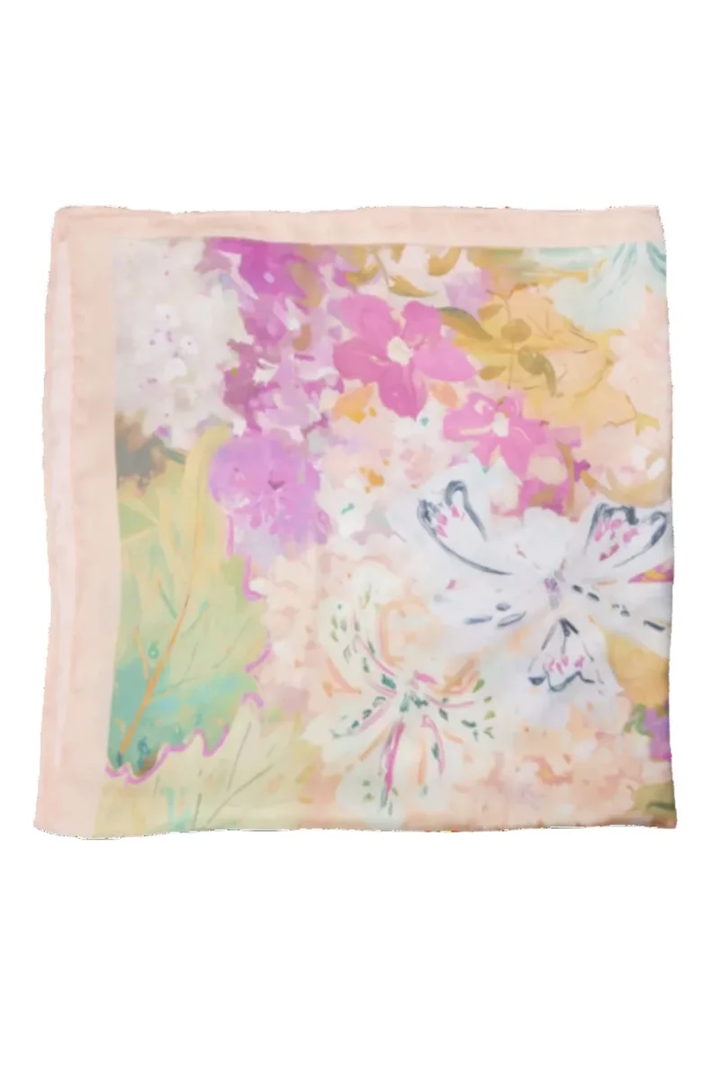 Black Colour - Bcclaude Mini Scarf 3685 - Peach