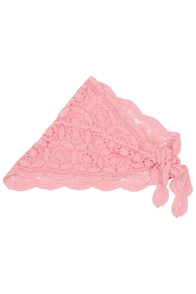Marta Du Chateau - Mdczinnia Lace Hip Scarf BA-3510 - Pink