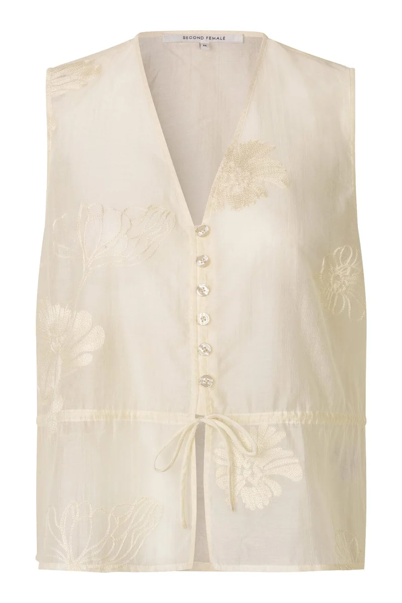 Second Female - Vira Top 60893 - 0512 Soft Beige