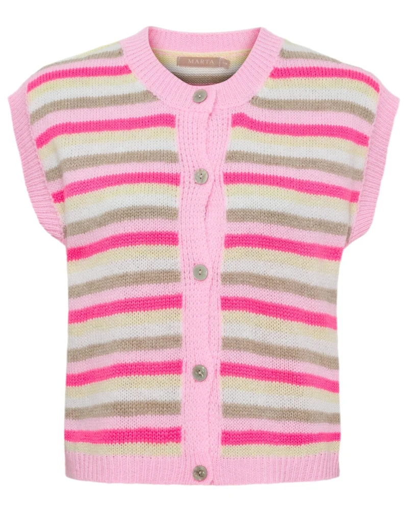 Marta Du Chateau - Mdcnovalie Vest 9603B - Pink