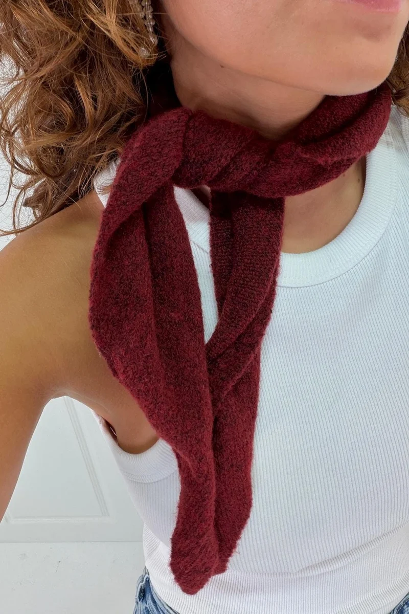 A-bee - Noelia Scarf - Burgundy