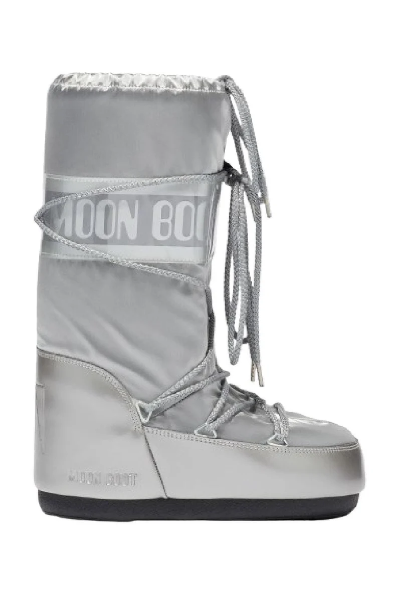 Moon Boot - Icon Glance 80D1401680 - H001 Silver Satin