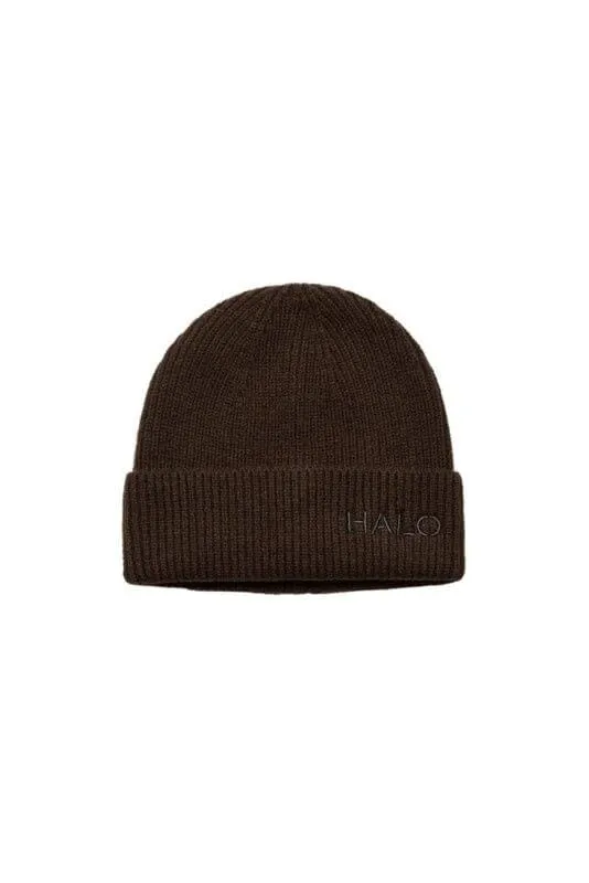 Halo - Wool Rib Beanie 230151 - 8067 - Bracken