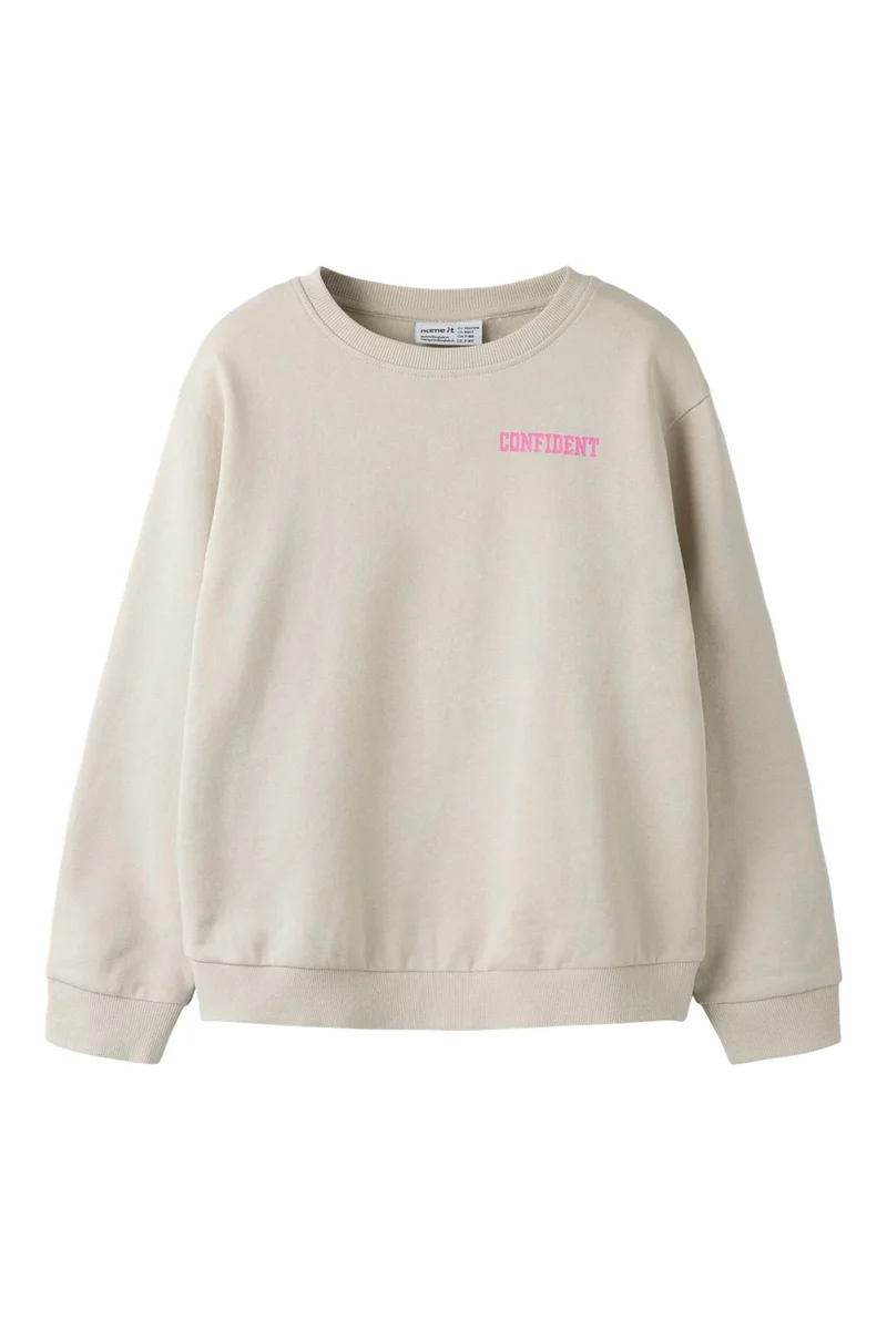 Name It - Nkfdilara Ls Nreg Swe - 5098592 Chateau Gray