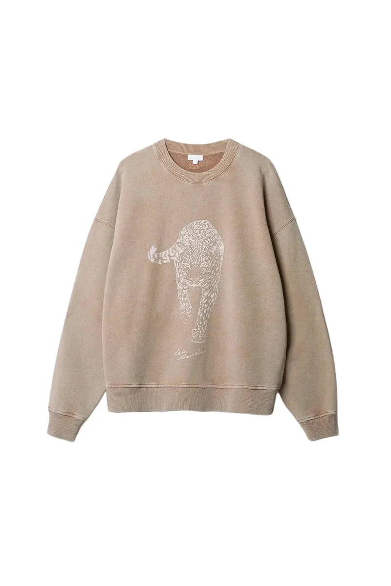 Lala Berlin - Sweatshirt Soma - Washed Earth Leo