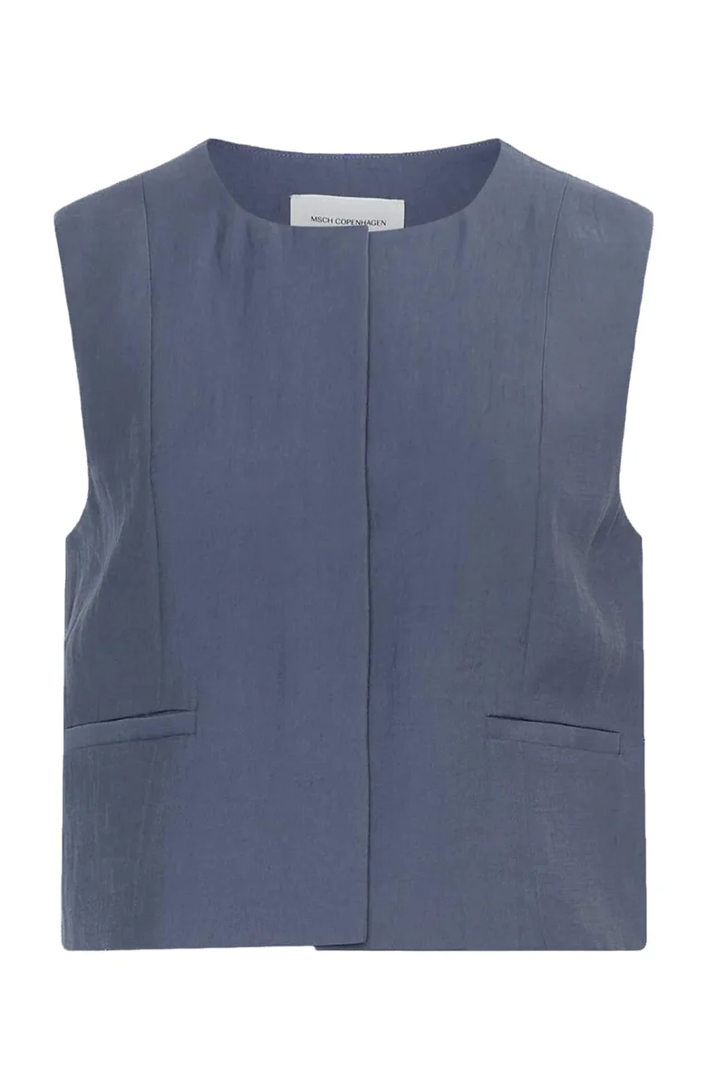 MSCH Copenhagen - Mschfrode Waistcoat 19661 - Vintage Indigo