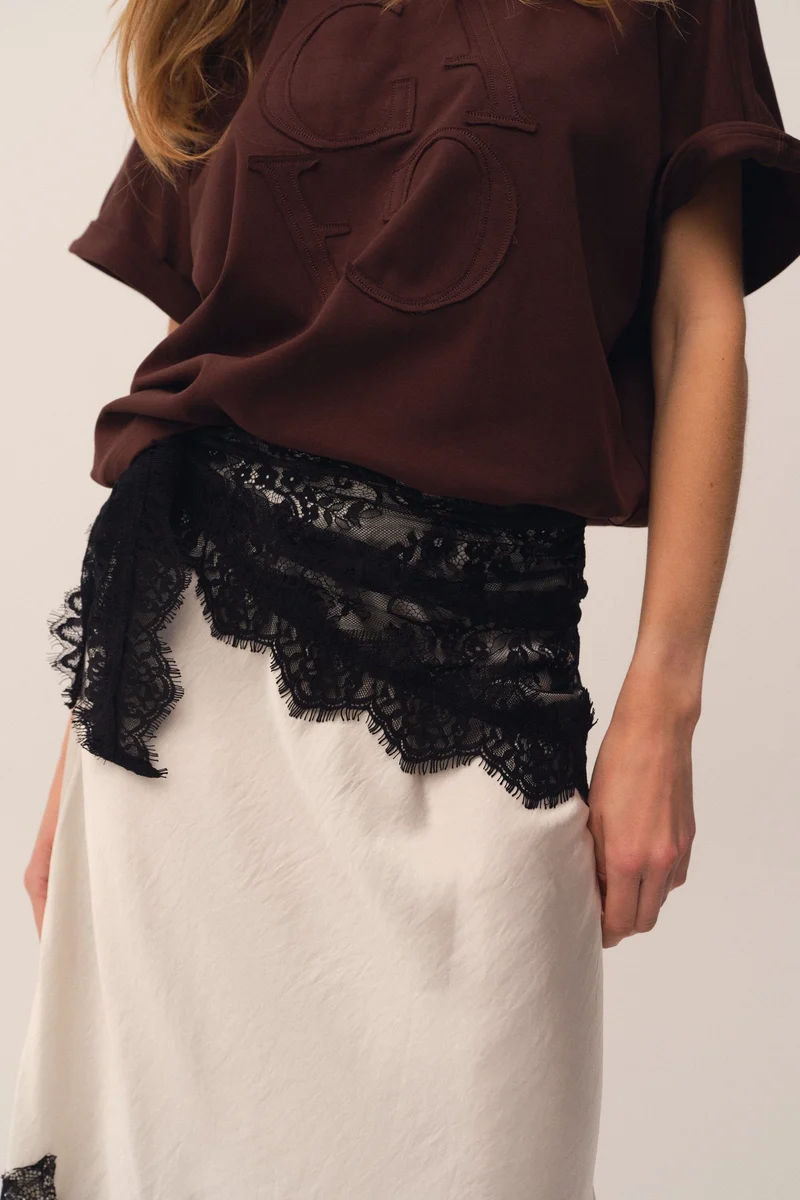 Gossia - Florago Scarf G2968 - Black