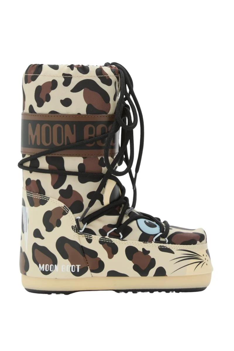 Moon Boot - Icon Animal Jr80D3400300 - V010 Leopard
