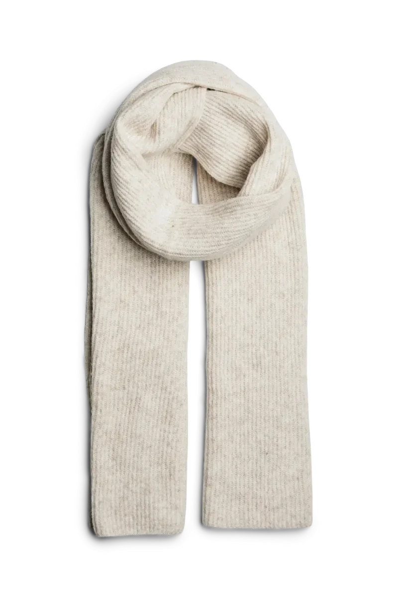 Pieces - Pcmoella Scarf - 4547299 Whitecap Gray Melange