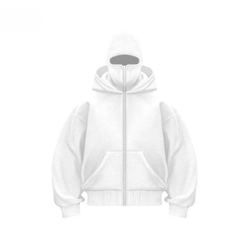 Unisex Katoenen Hoodie met Dubbele Capuchon - Velmora