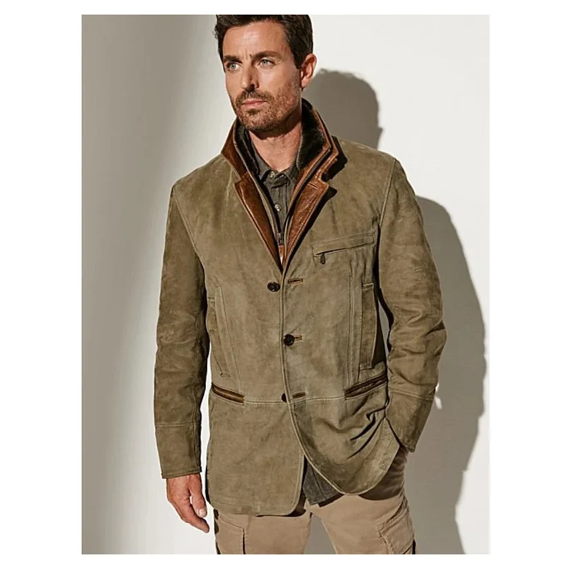 Vintage Jack - Retro Herenjas met Regular Fit - Raverno