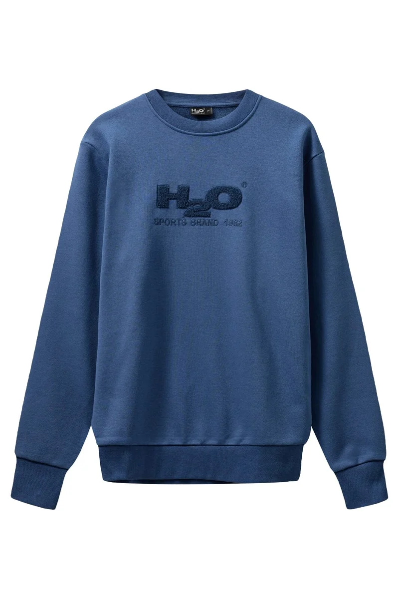 H2O - Logo Sweat O'Neck - 2506 Indigo Blue