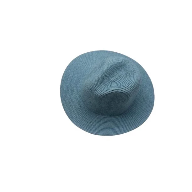 Deukhoed effen blauw. Maat: M