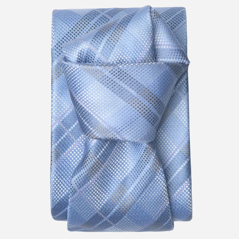 Moscato - Silk Jacquard Tie - Sky Blue