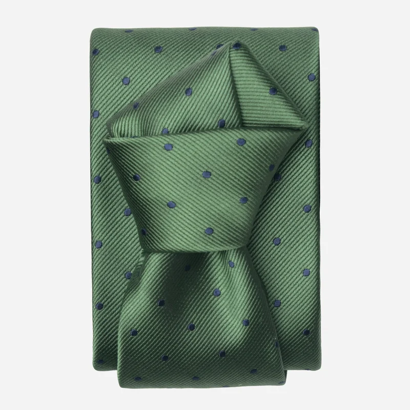 Pisa - Silk Jacquard Tie - Green