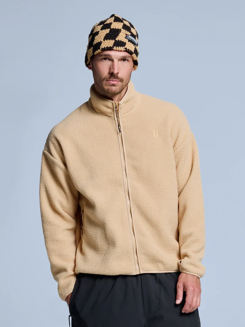 Four Seasons Sherpa Jacket Men | Warm Sand