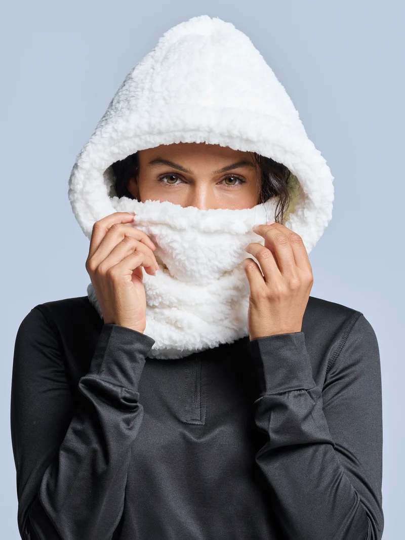 Fluffy Balaclava | Off White