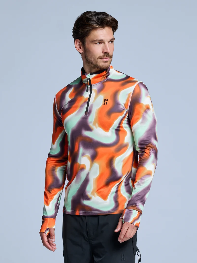 CL Pully Men | Orange Multi