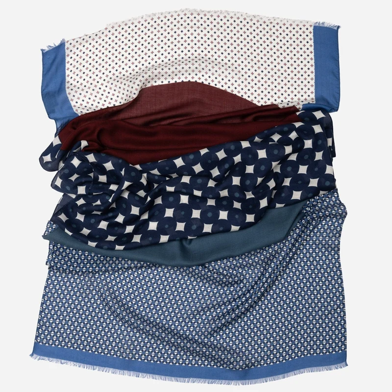 Cortona - Modal Scarf - Blue