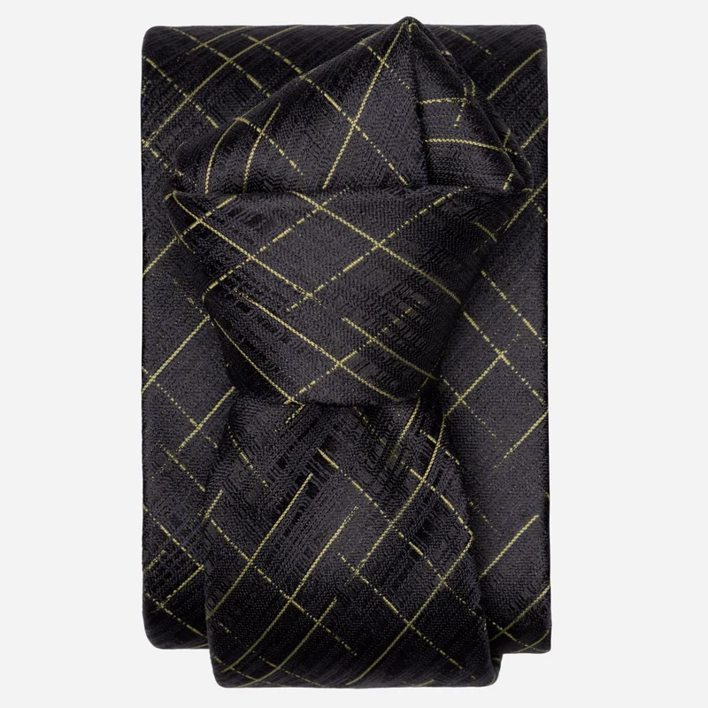 Morandi - Silk Jacquard Tie - Black