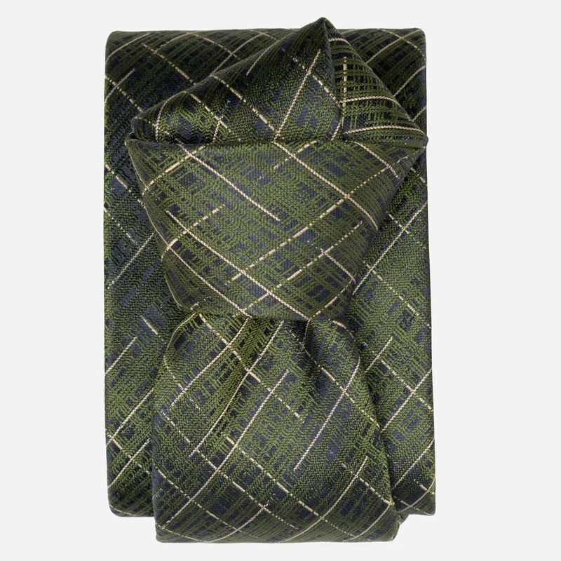 Morandi - Silk Jacquard Tie - Green