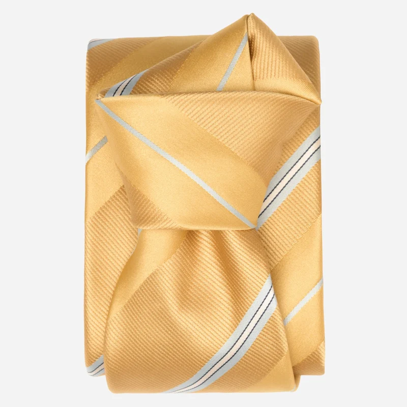 Toledo - Silk Jacquard Tie - Yellow