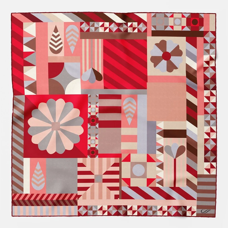 Giulietta - Silk Bandana - Red