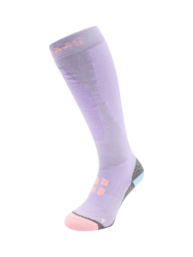 Bamboo Freeride Ski Socks | Lila