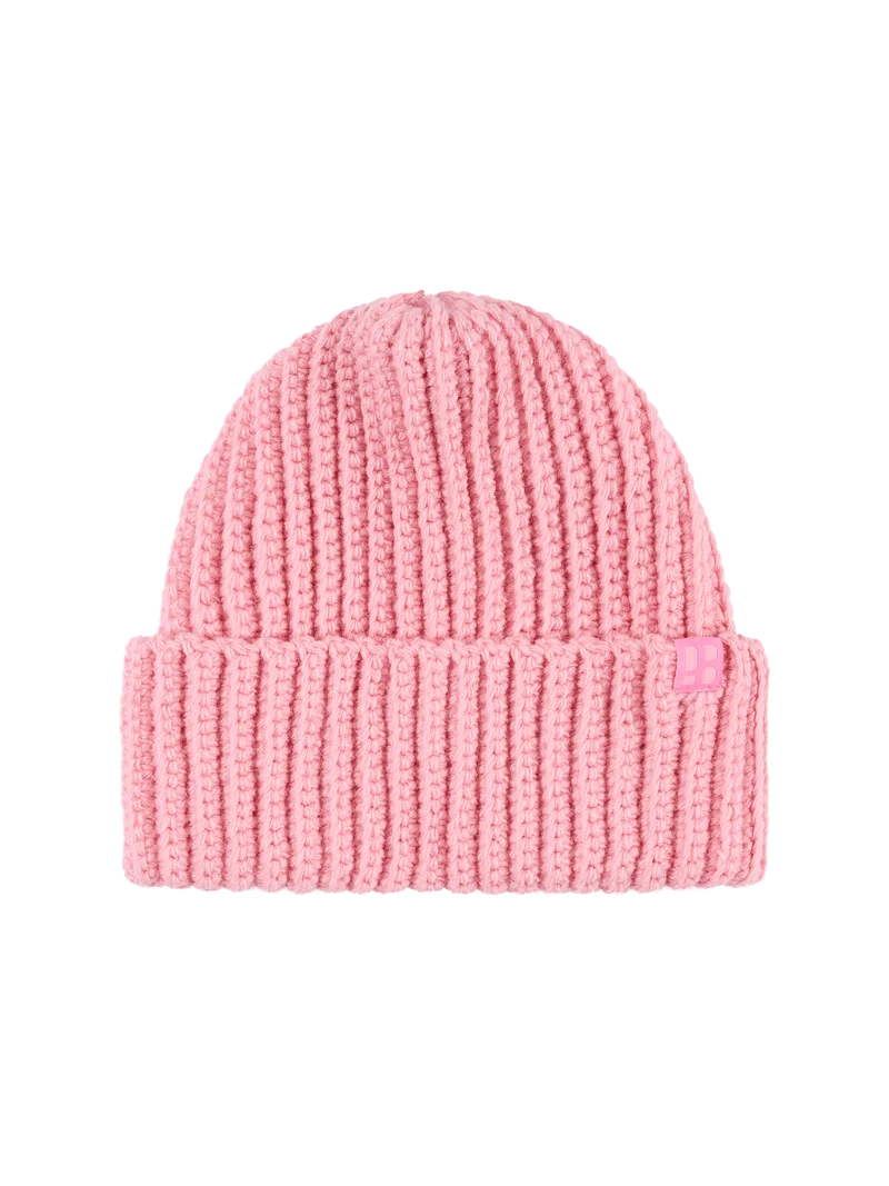Arctic Charm Beanie | Pink