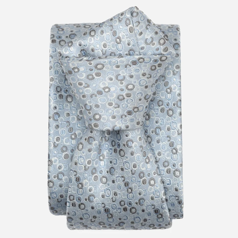 Spumante - Silk Jacquard Tie - Sky Blue