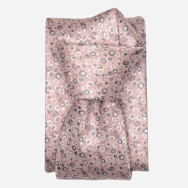 Spumante - Silk Jacquard Tie - Blush Pink