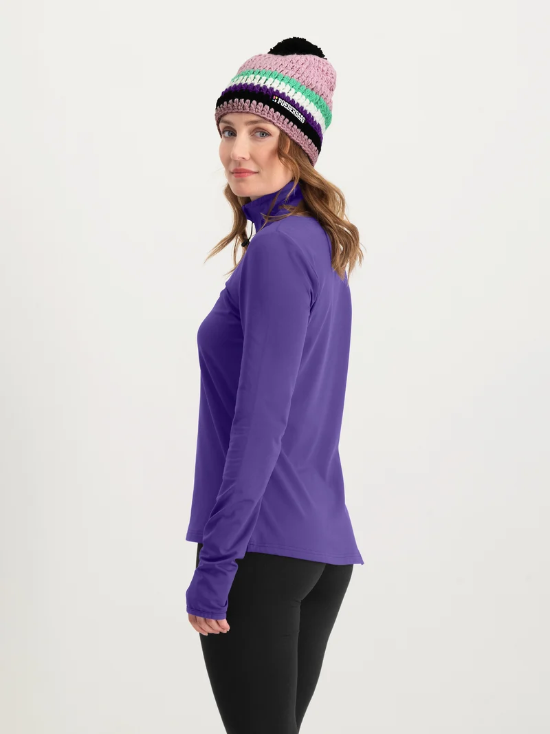 Classic Colorful Beanie | Lila