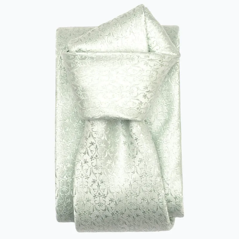Parioli - Silk Jacquard Tie - Pale Mint