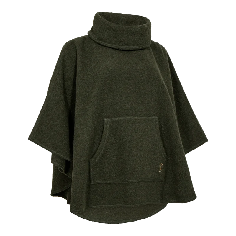 Deerhunter Lady Wilder Poncho, loden wood