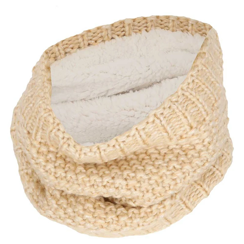 Colsjaal effen beige-sand